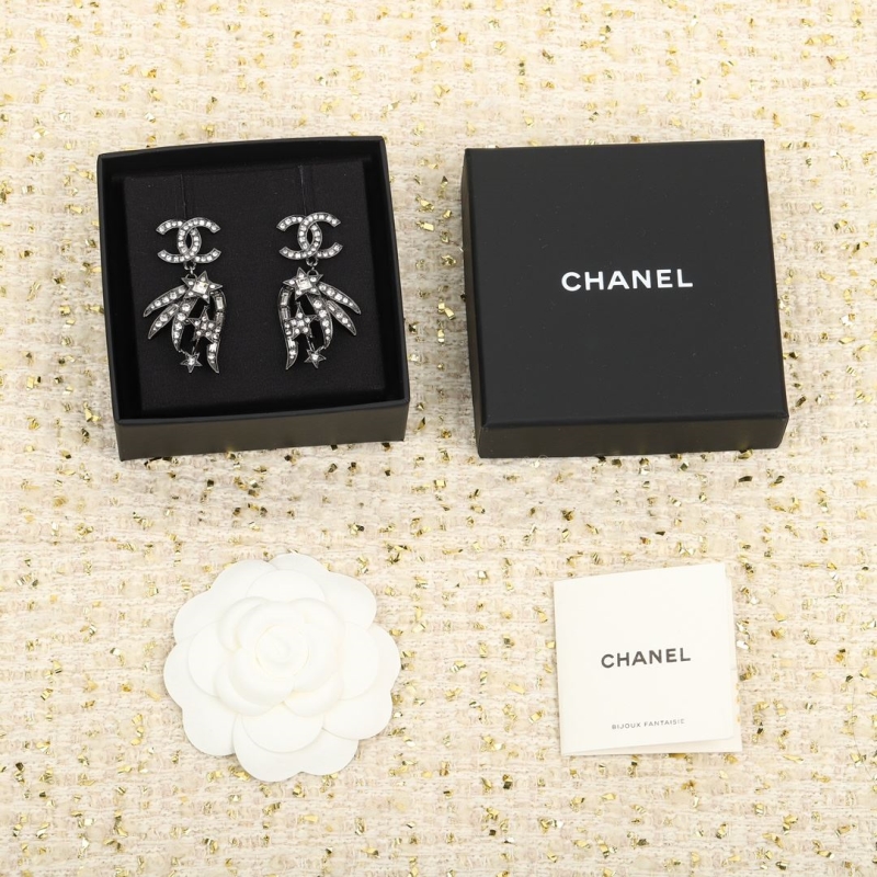 Ch*el earrings